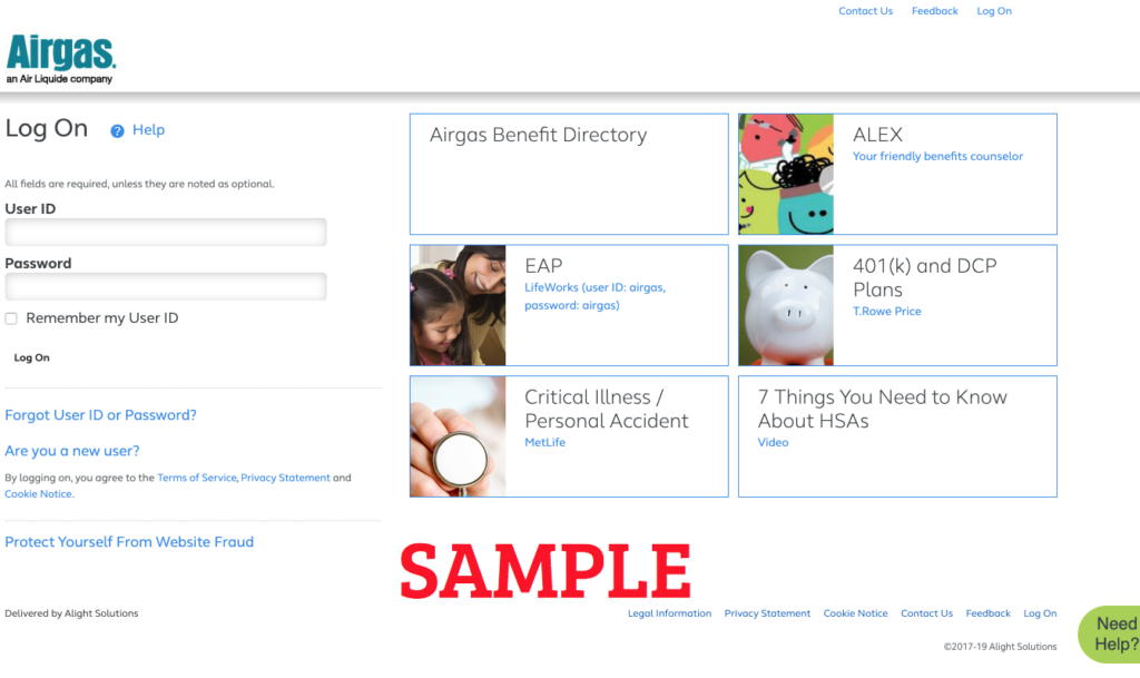 airgasybremployeebenefitssampleyourbenefitsresourcesloginpage