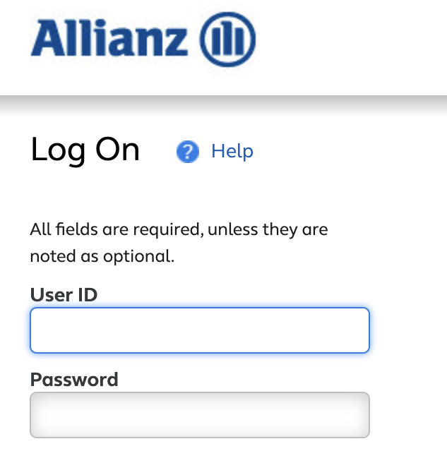 Allianz login