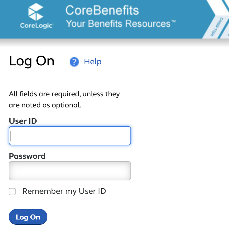CoreLogin Employee Benefits Center Login / Register Benefits Account Manager