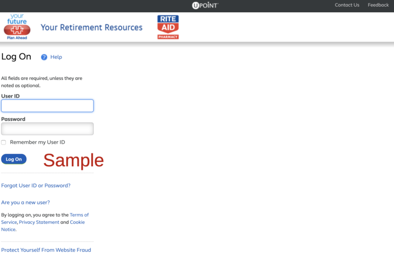 Rite Aid Employee Benefits Login Register