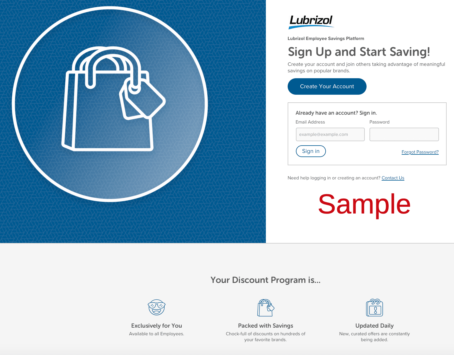 LubrizolEmployeeSavingsPlatformlogin