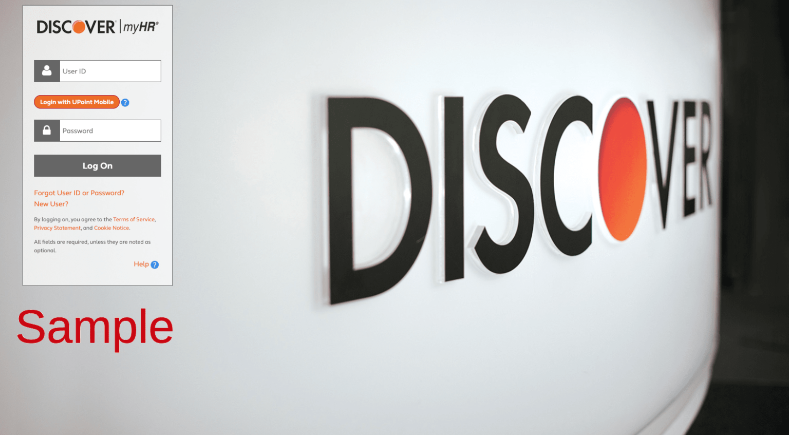 Discover Financial Services Employee Benefits Login