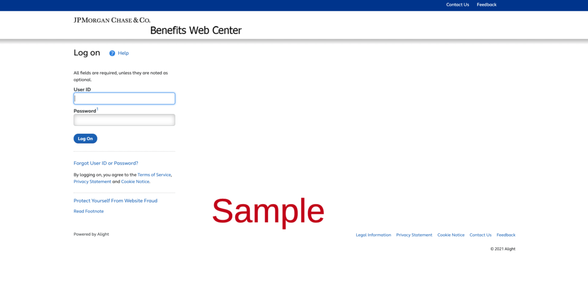Chase Employee Benefits Register Login Enrollment