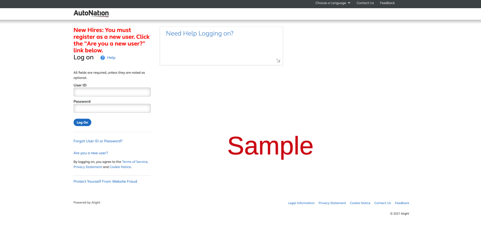 AutoNation Employee Benefits Login / Register / Enroll Benefits