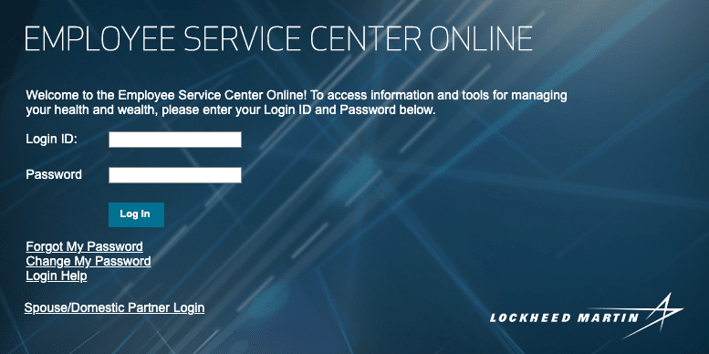 lockheed martin retiree login