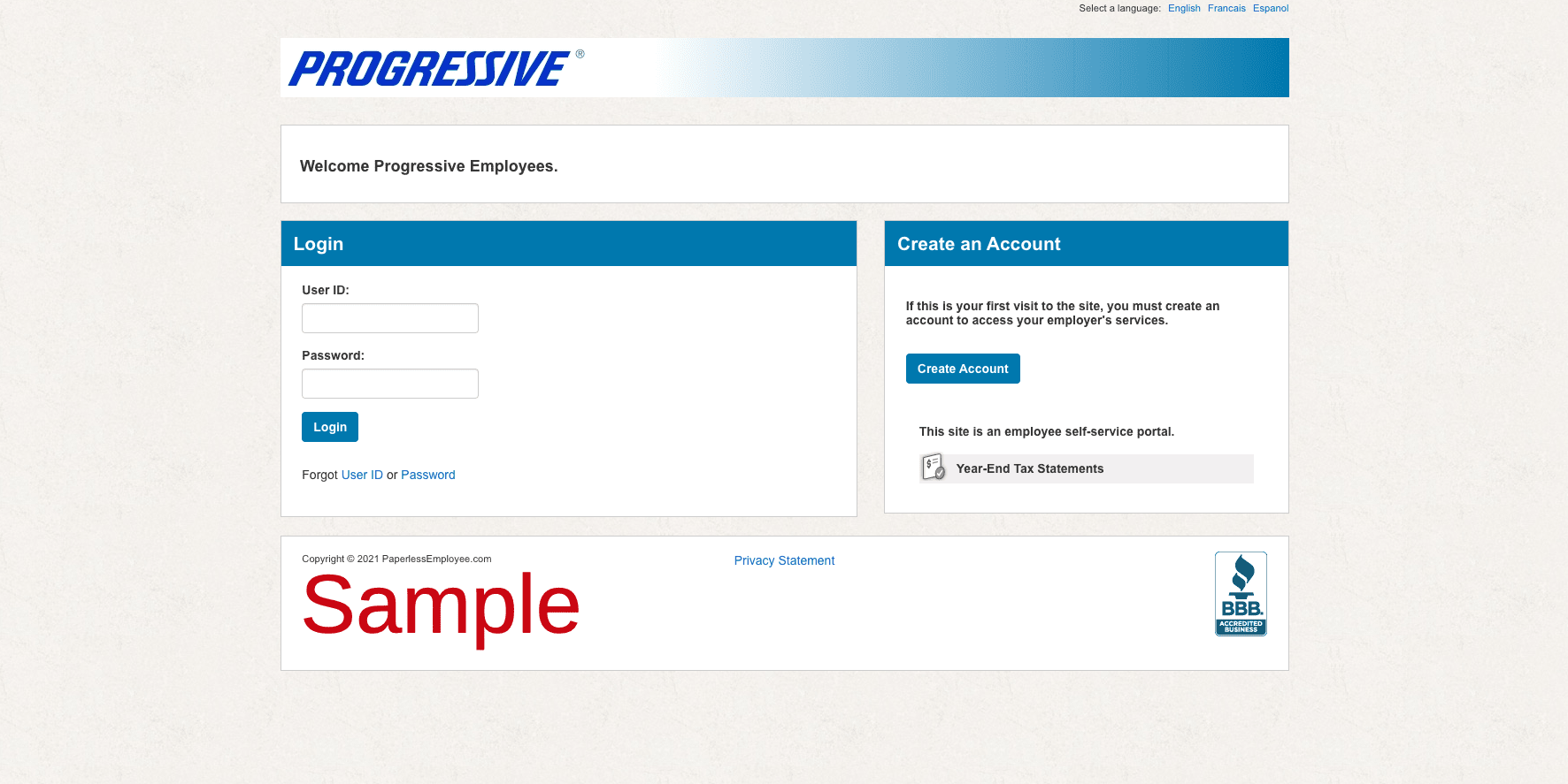 Progressive Employee Benefits Login / Register Benefits Account Manager
