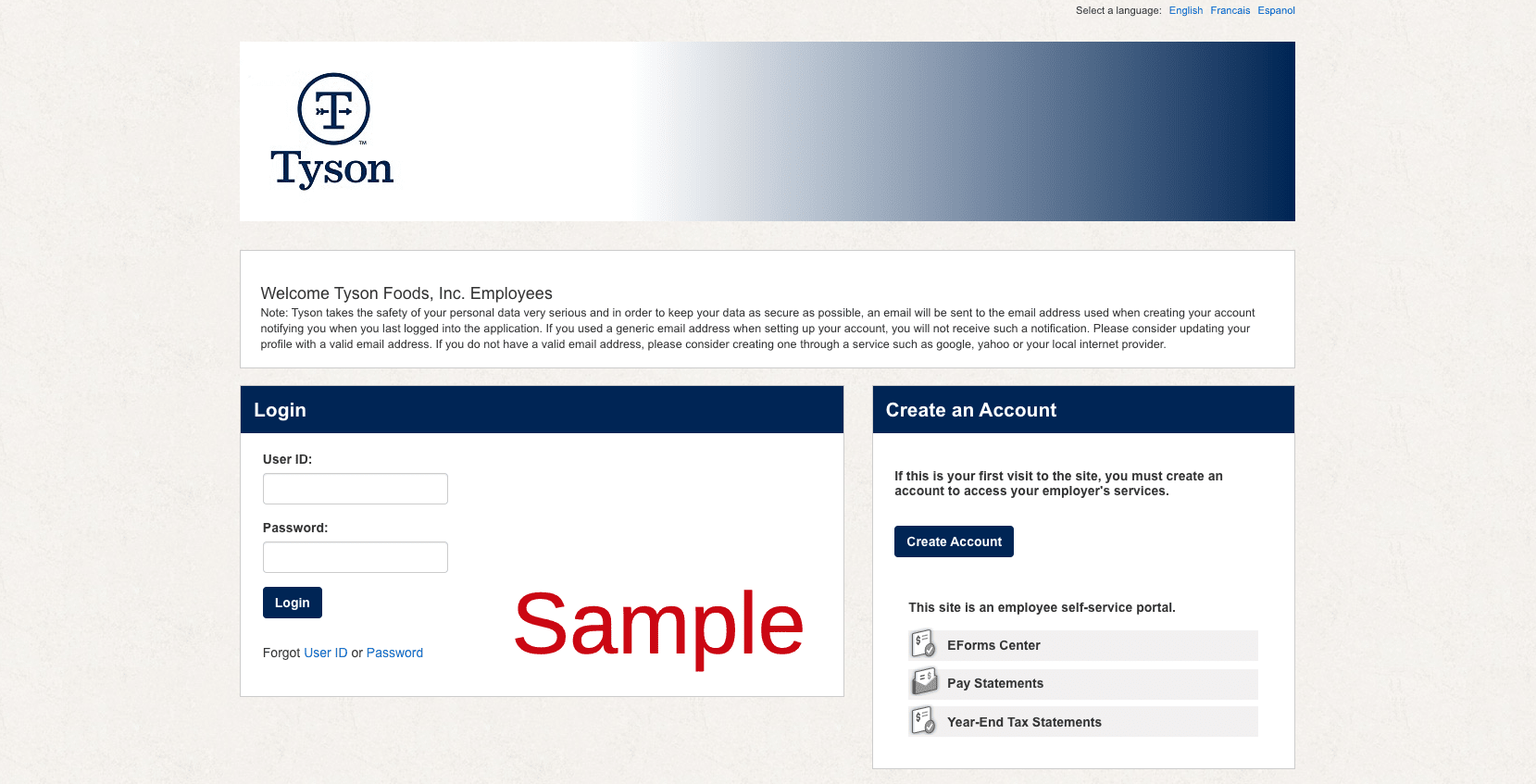 Paperlessemployee Tyson Login Login Pages Info