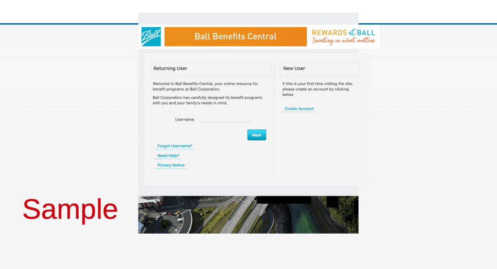 Ball Corporation employee benefits register login enrollment