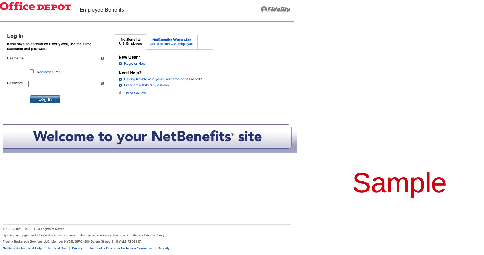 Office Depot Employee Benefits Login / Register / Enroll Benefits