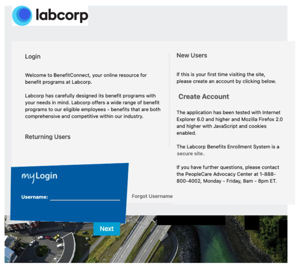 Labcorp Employee Benefits Login