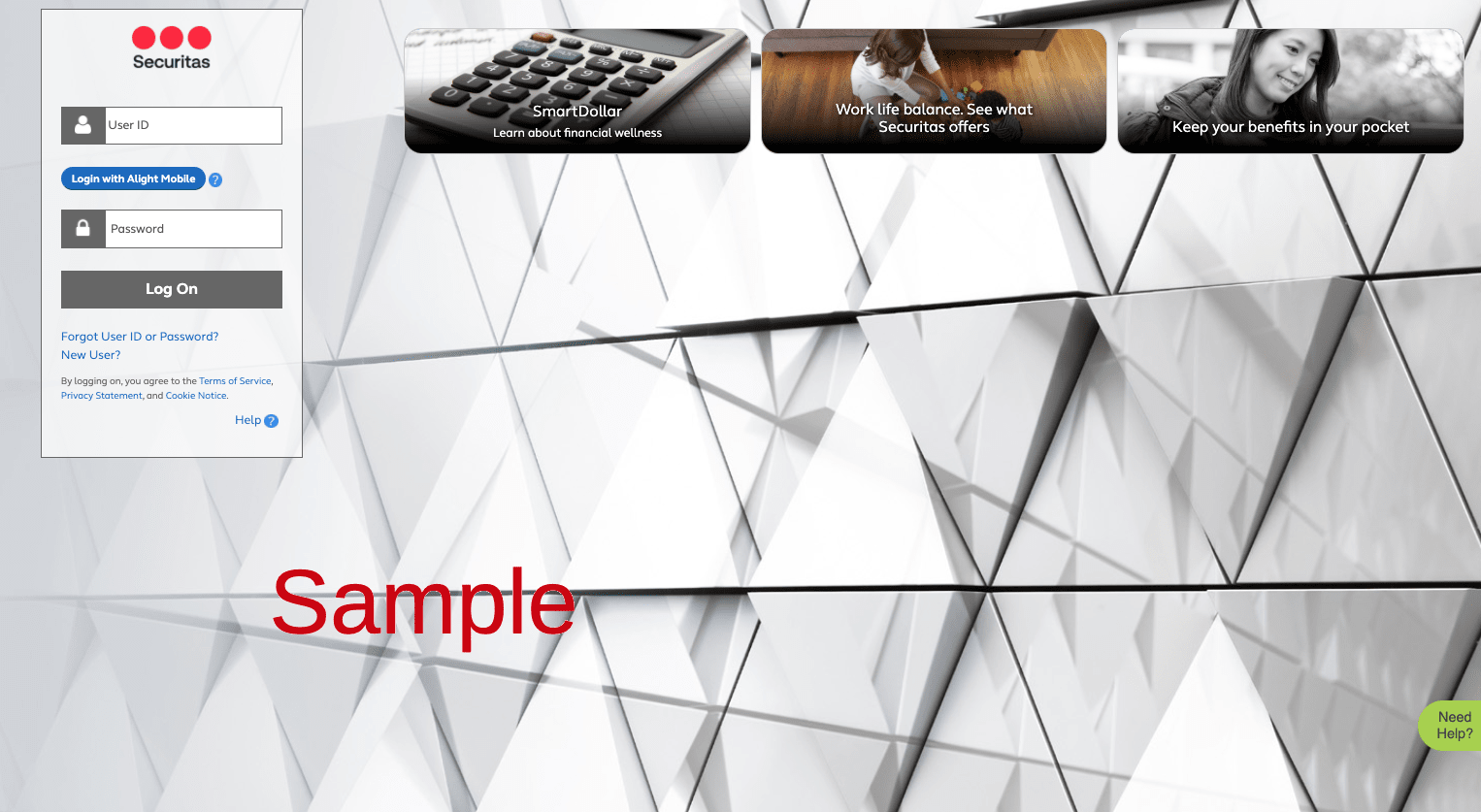 Securitas Employee Benefits Page Login Register Enrollment