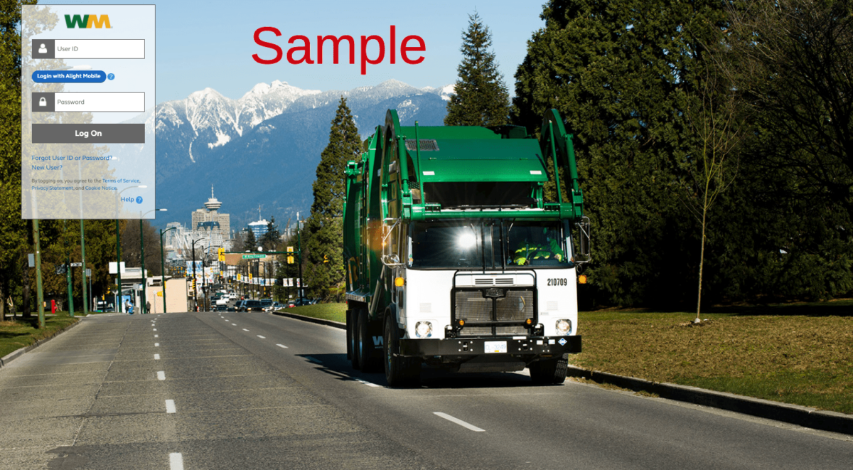 Login WM Alight Waste Management Employee Benefits