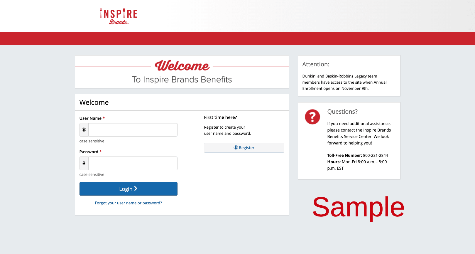 Arby's Employee Benefits Inspire Brands Employee Portal