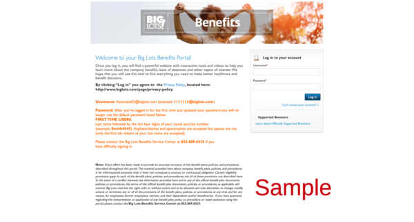 Big Lots Stores, Inc. | Employee Benefits Portal | Handbook