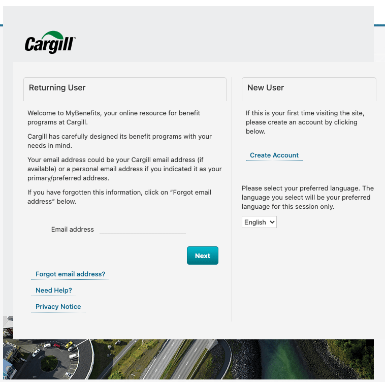 Cargill, Incorporated | Employee Benefits | Portal | myhr