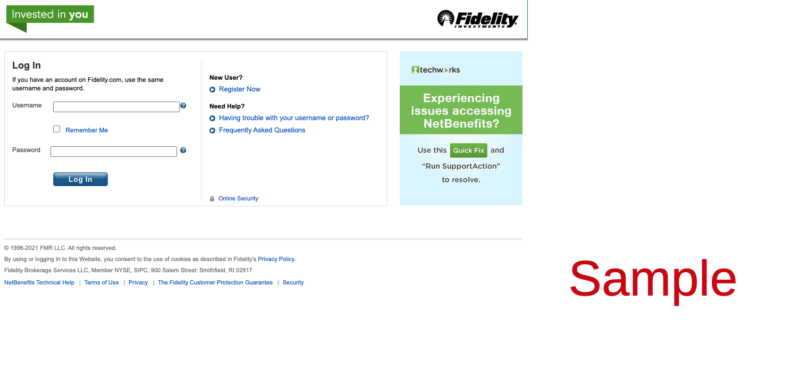 Fidelity Investments | Employee Benefits | Netbenefits