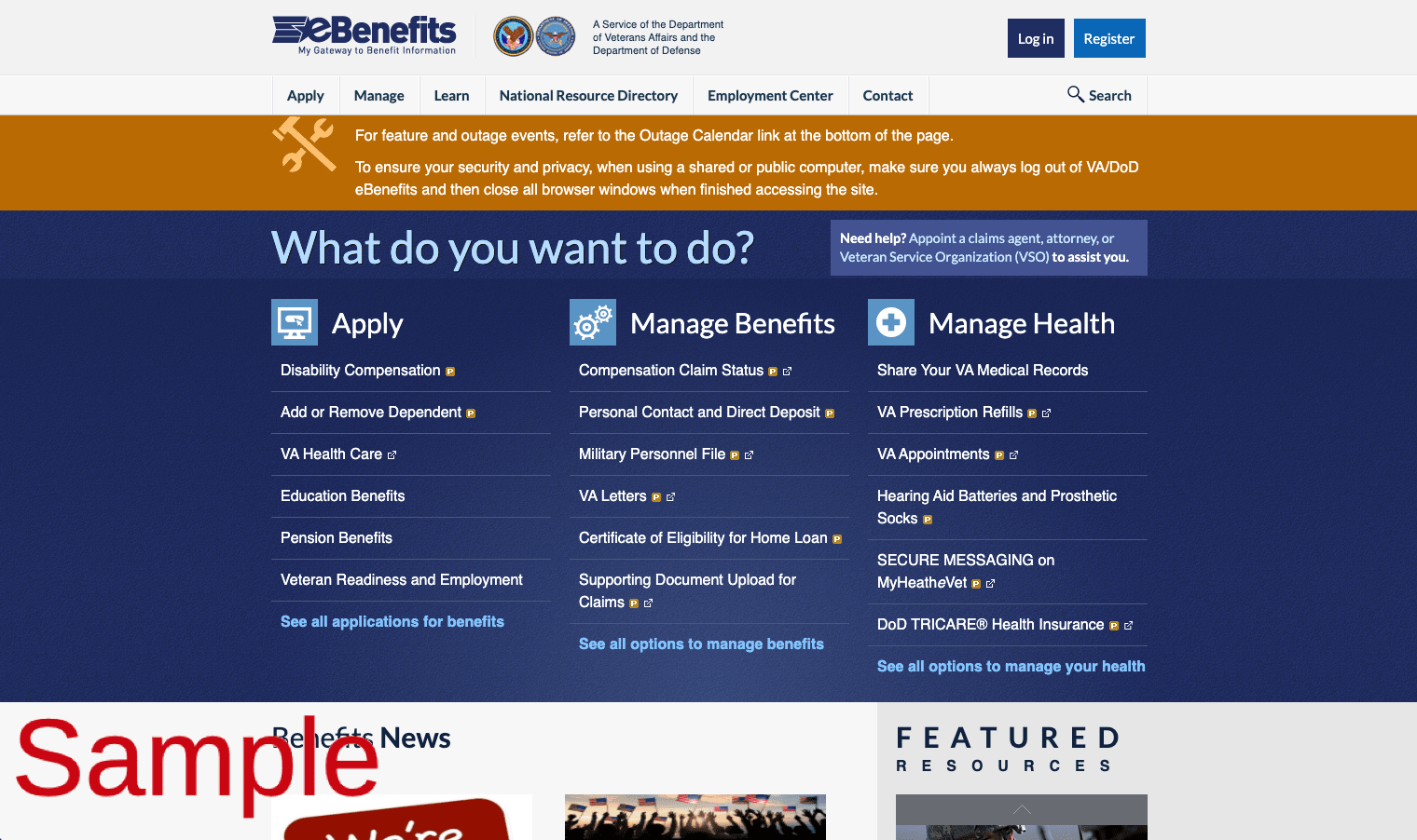 US Department of Veterans Affairs Employee Benefits VA