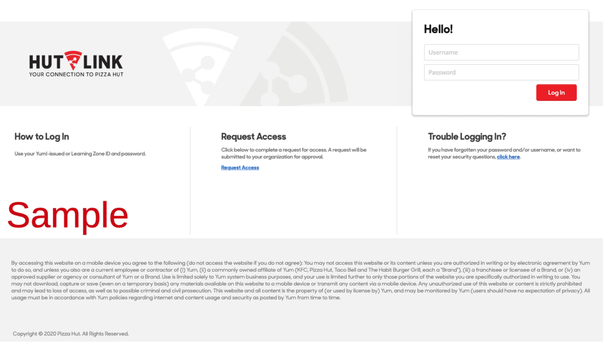 Pizza Hut Employee Benefits Handbook Discount