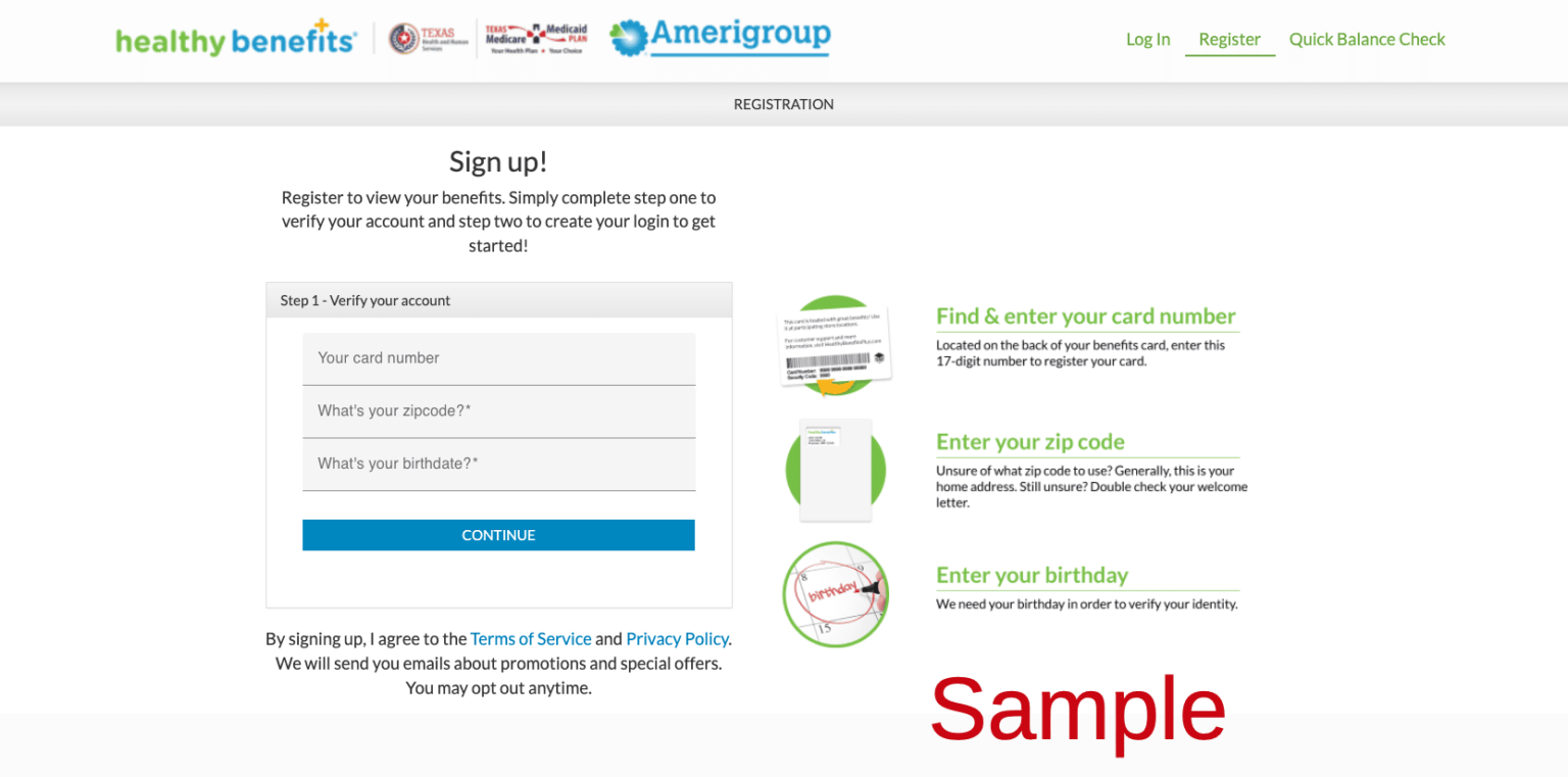 Amerigroup OverTheCounter Healthy Benefits Walmart
