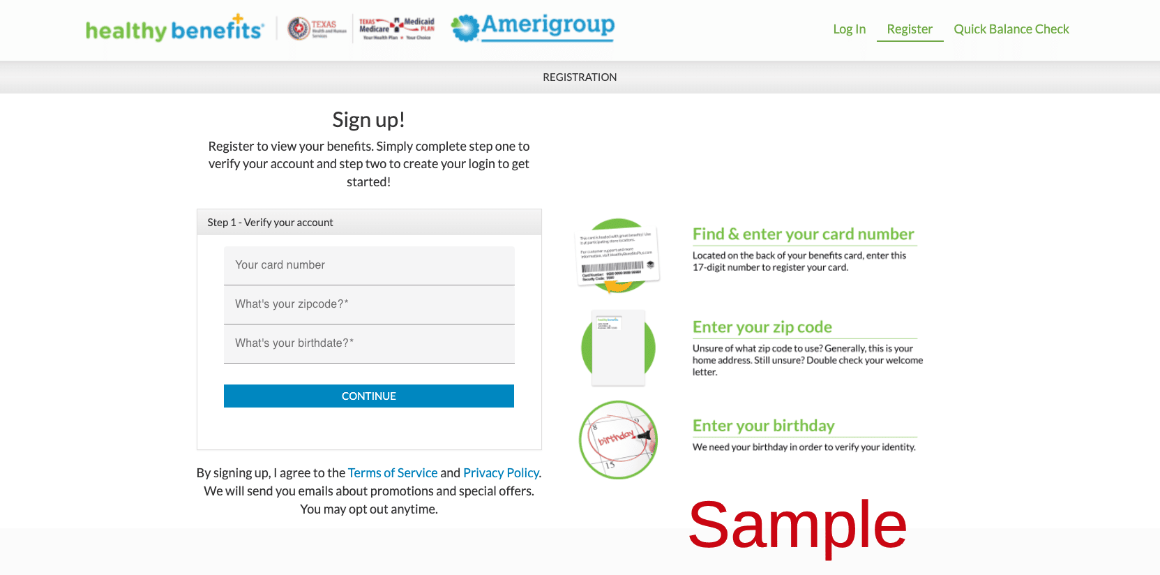 Amerigroup OTC Benefits Login Enrollent Register Page _ Over The Counter _ Catalog _ Healthy Benefits Plus _ Walmart _ healthybenefitsplus.com_AmerigroupMMPOTC
