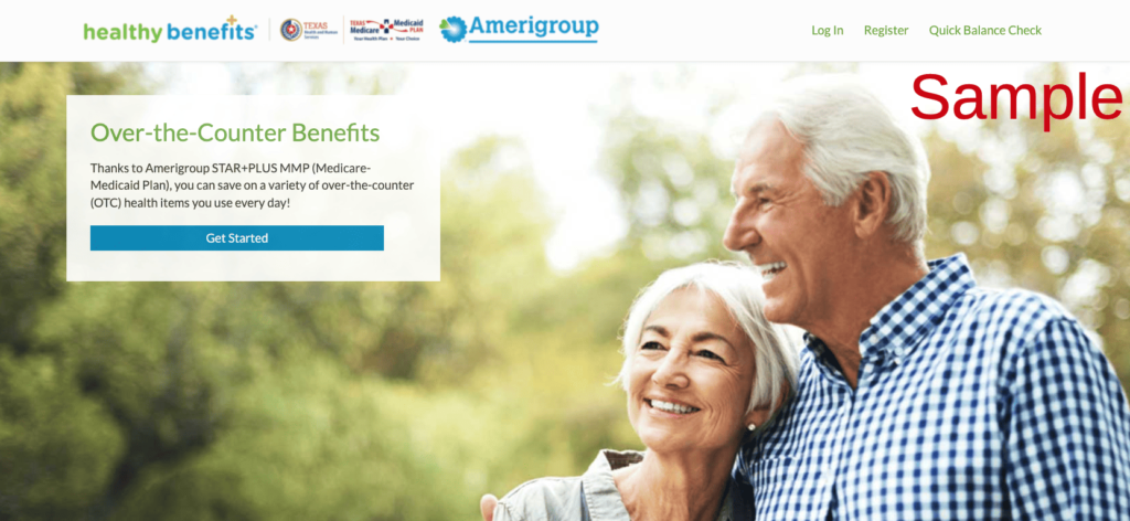 Amerigroup OTC Benefits Login Register Enrollment Page _ Over The Counter _ Catalog _ Healthy Benefits Plus _ Walmart _ healthybenefitsplus.com_AmerigroupMMPOTC