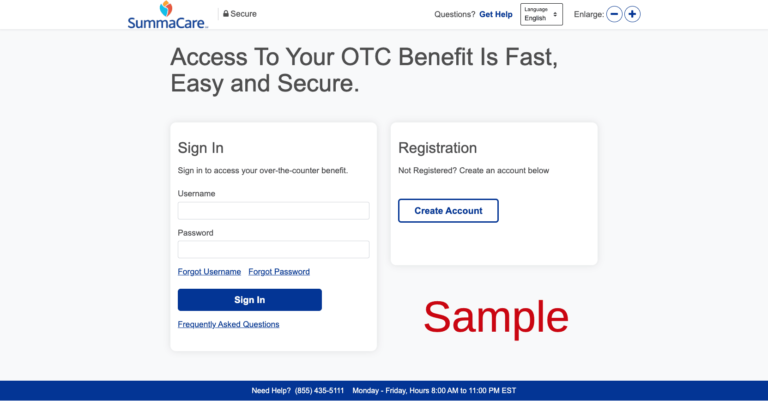 SummaCare Medicare Over The Counter Catalog Mail Order