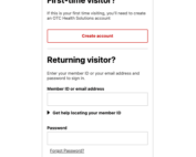 United Healthcare OTC Benefits Login Register Enrollment Page | OTC Health Solutions | OTCHS | Catalog | www.cvs.com/otchs/uhc