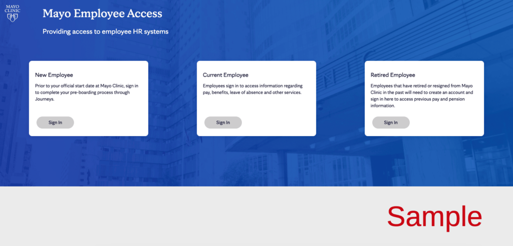 Mayo Clinic Employee Benefits | Login Register Enrollment Page | Retirement | Pension | Portal | 401k | myhr-prod-webapp.mayo.edu