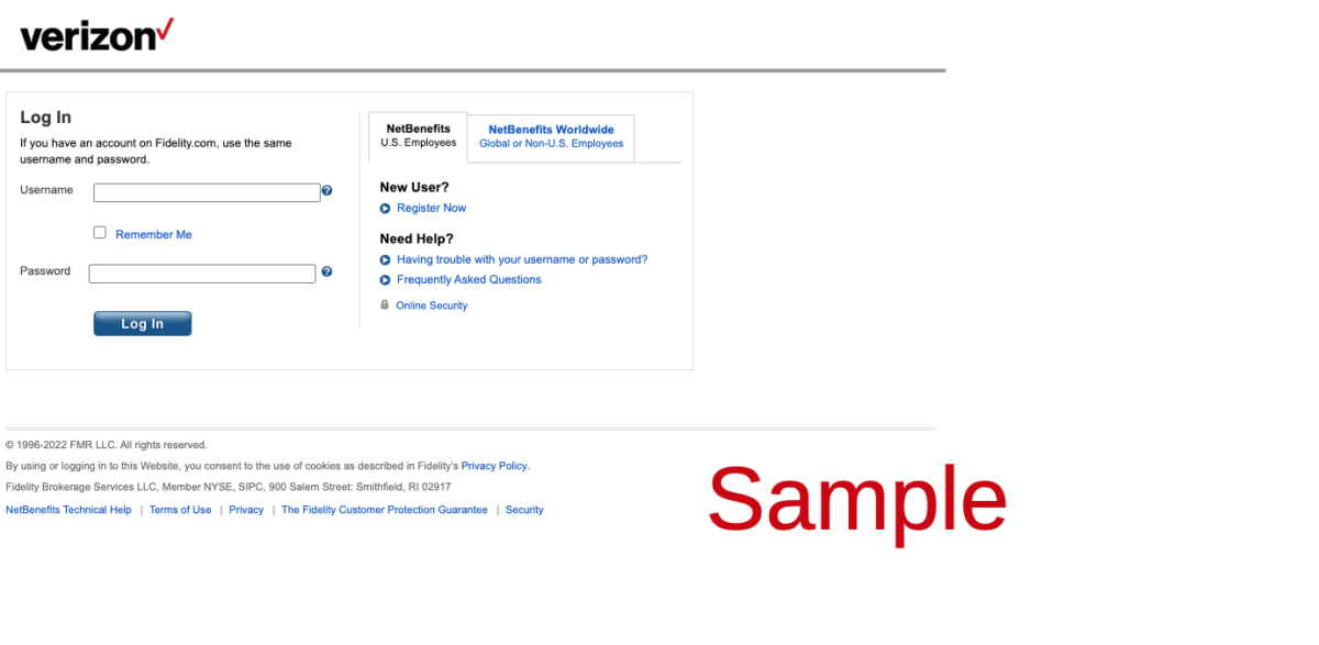 Verizon Benefits for Employees 2023 Team Member Retiree