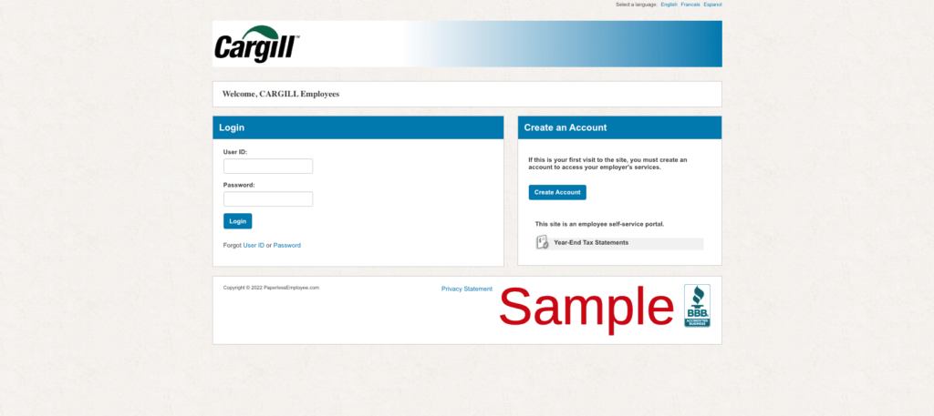 Cargill Employee Benefits Login | Benefits Cargill | Paperless Employee | Handbook | www.paperlessemployee.com/cargill