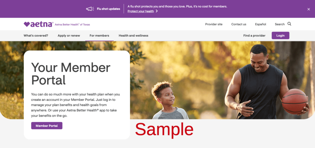 Aetna Better Health of Texas | Member Portal Login Register Enrollment Page | Medicare | Medicaid | www.aetnabetterhealth.com/texas/member-portal