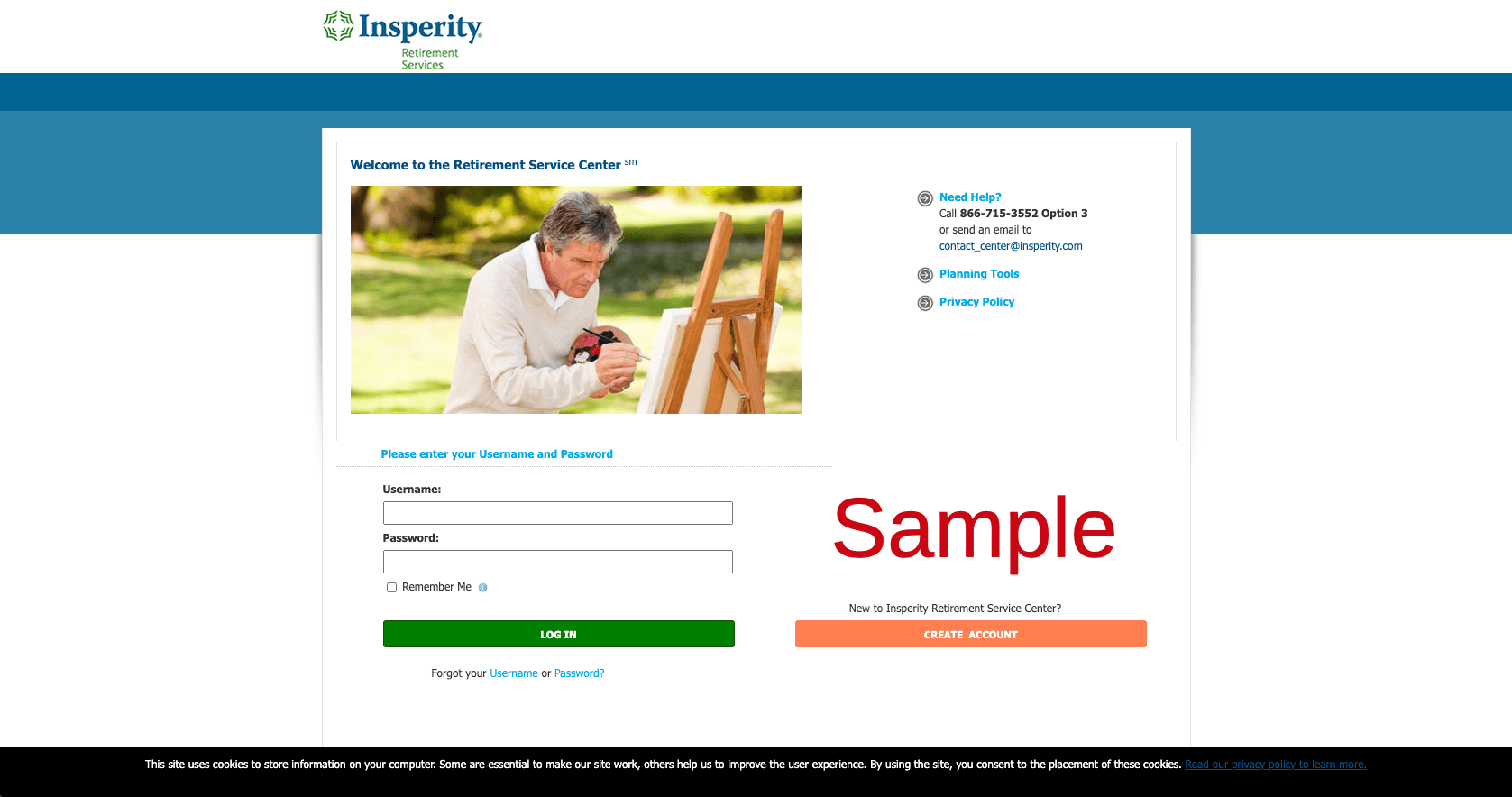 Insperity Employee Benefits Login Register Enrollment Page _ Benefits Insperity _ Careers _ Retirement _ retirement.insperity.com