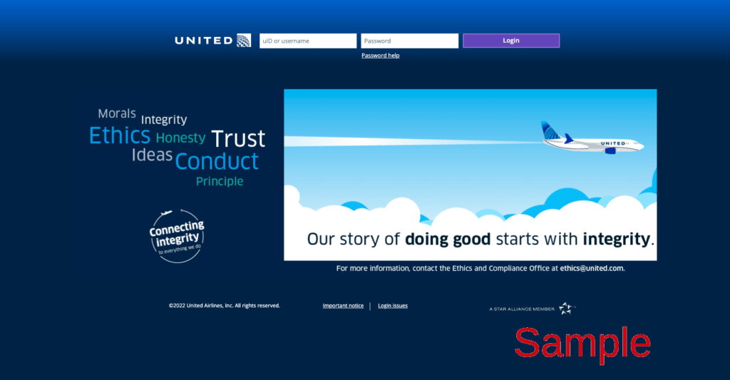 United Airlines Employee Benefits Sign On Retirement