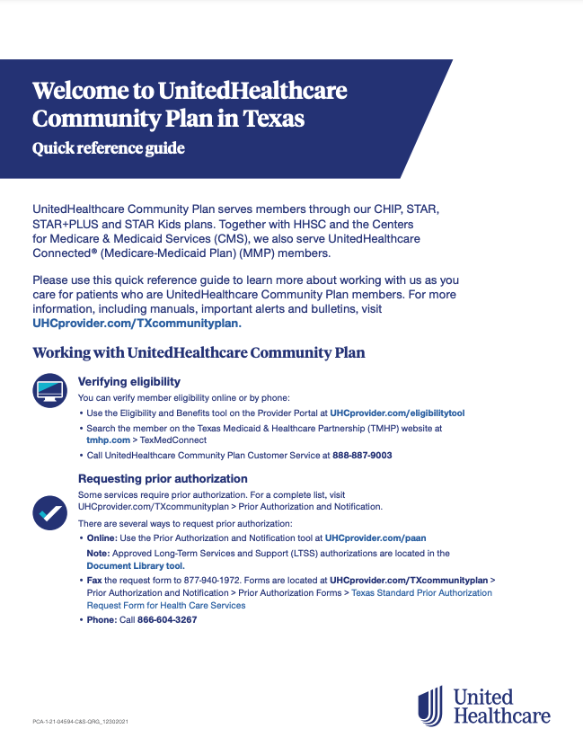 United Healthcare Formulary 2024 Texas Map Pippa Lurlene