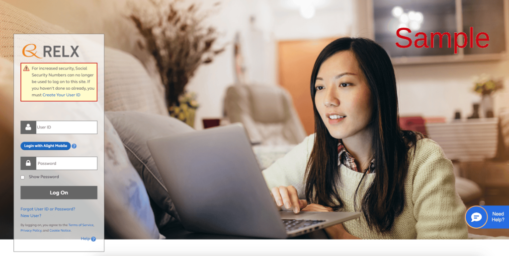 RELX Employee Benefits | Login Register Enrollment Page | YBR Alight | Retirement | Salary | 401k | relxbenefitscenter.com