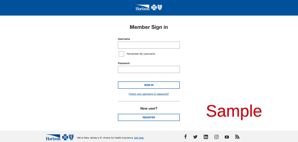 Horizon Blue Cross Blue Shield NJ _ Member Portal Login Register Enrollment Page _ Member Benefits _ Guide _ Medicare _ BCBS NJ _ medicare.horizonblue.com