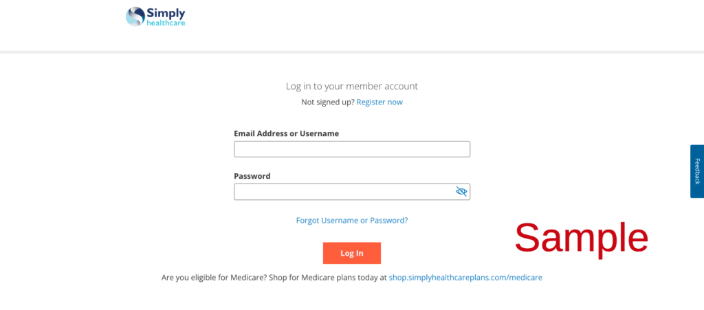 Simply Healthcare _ Member Portal Login Register Enrollment Page _ Medicare _ Provider _ Medicaid _ medicare.simplyhealthcareplans.com_login