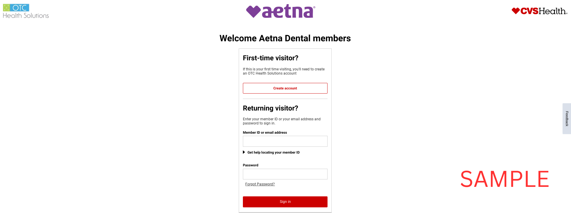 Aetna Dental Health 2023 | CVS | OTCHS | Medicaid | www.cvs.com/otchs/aetnadentalotc