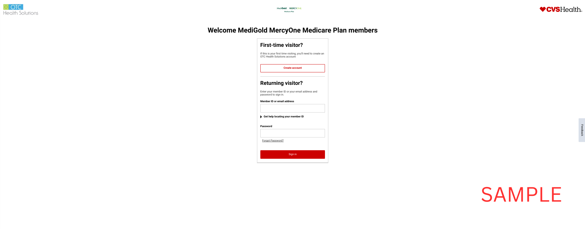MediGold Mercy One Medicare Plan 2023 | CVS | OTCHS | Member Benefits | www.cvs.com/otchs/medigoldmercyone