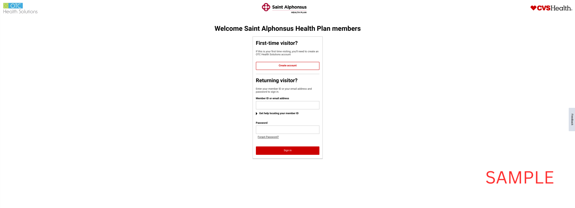 Saint Alphonsus Health Plan 2023 | CVS | OTCHS | Member Benefits | www.cvs.com/otchs/saintalphonsus