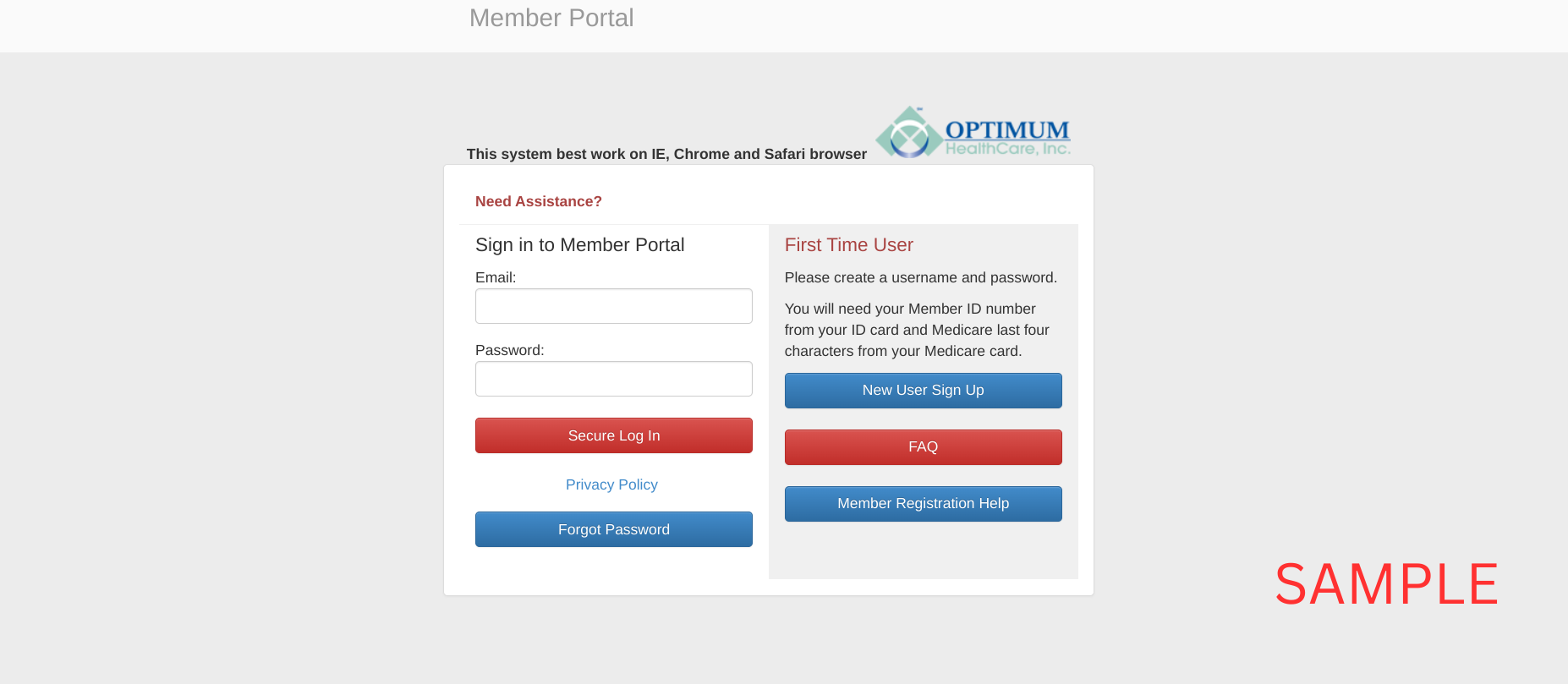 Optimum Healthcare 2023 | Member Handbook | Member Portal | Member Benefits | OTC Card | www.youroptimumhealthcare.com